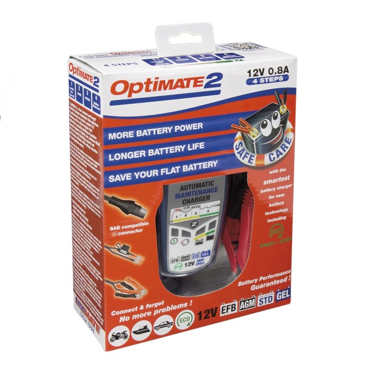 CARREGADOR DE BATERIAS OPTIMATE 2 TM-420