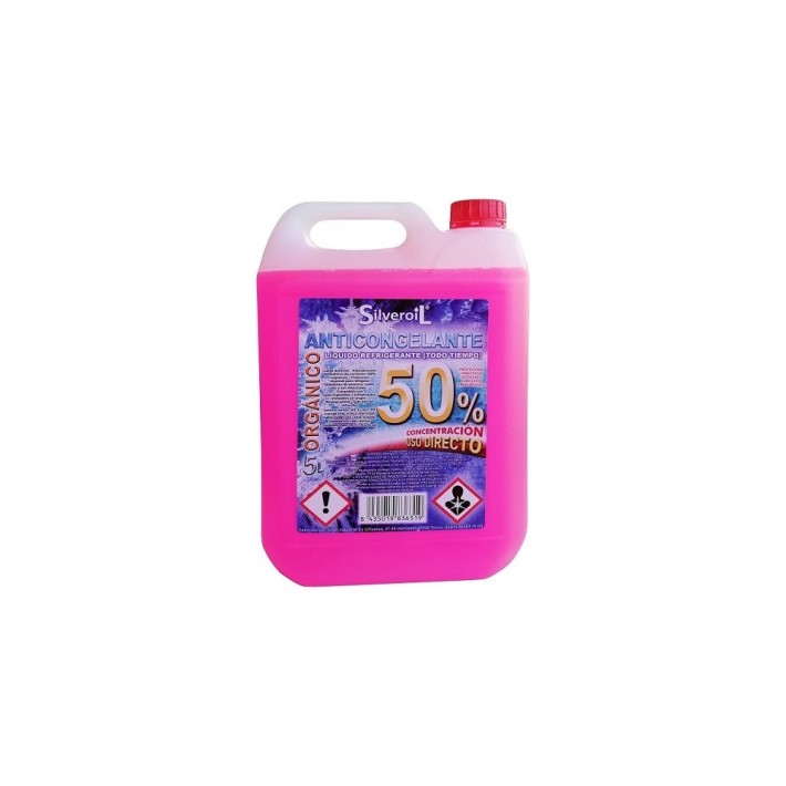 ANTICONGELANTE 50% ORGANICO 5L ROSA