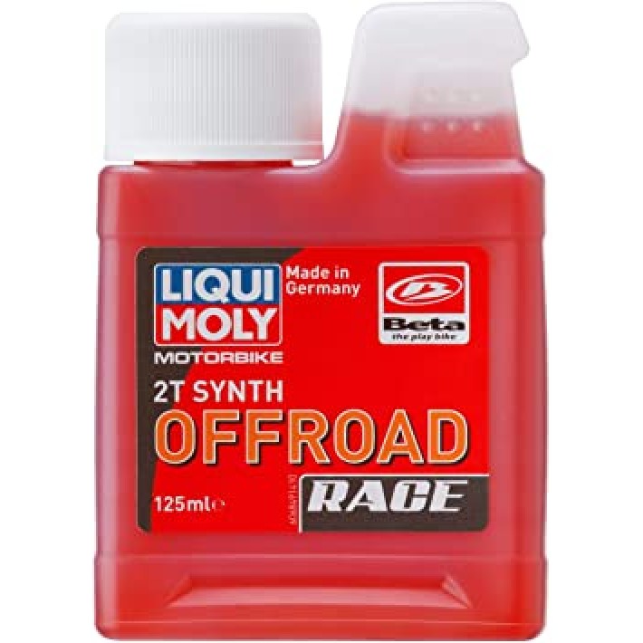 Garrafa de 125ml óleo Liqui Moly 100% sintético mistura 2T Off road