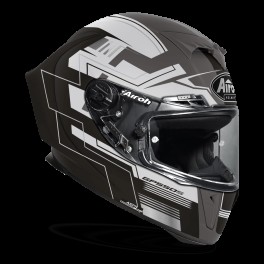 CAPACETE AIROH GP550 S CHALLENGE PRETO MATT - TAM M
