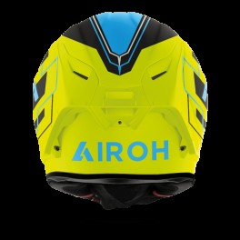 CAPACETE AIROH GP550 S CHALLENGE AZUL/AMARELO - TAM L