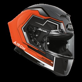 CAPACETE AIROH GP550 S RUSH LARANJA MATT - TAM XS
