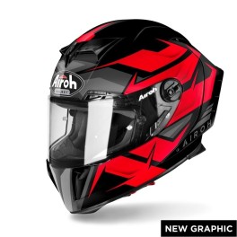 CAPACETE AIROH GP550 S WANDER VERMELHO MATT TAM. M