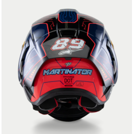 CAPACETE ALPINESTARS S-R10 MARTINATOR R01 AZUL/MO/VERMELHO - TAM XS