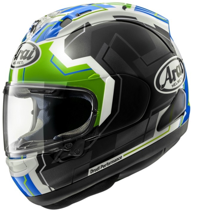 CAPACETE ARAI RX-7V EVO JR65 HELMET - GREEN TAM. S