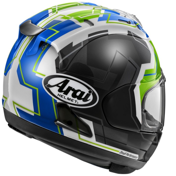 CAPACETE ARAI RX-7V EVO JR65 HELMET - GREEN TAM. S