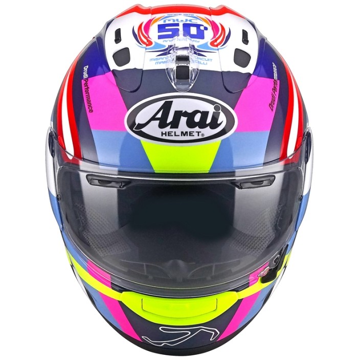 CAPACETE ARAI RX-7V EVO MISANO MULTICOR 
