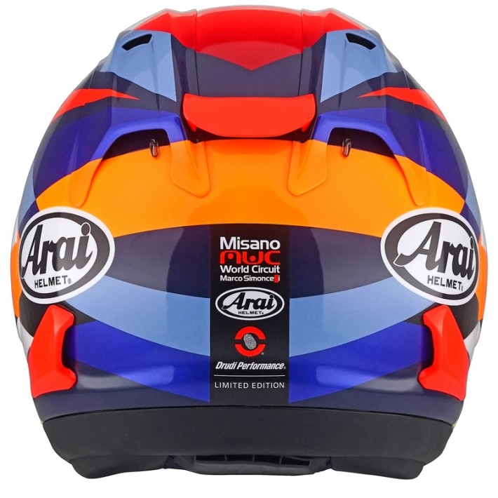 CAPACETE ARAI RX-7V EVO MISANO MULTICOR 