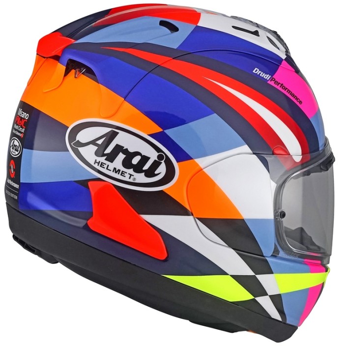 CAPACETE ARAI RX-7V EVO MISANO MULTICOR 