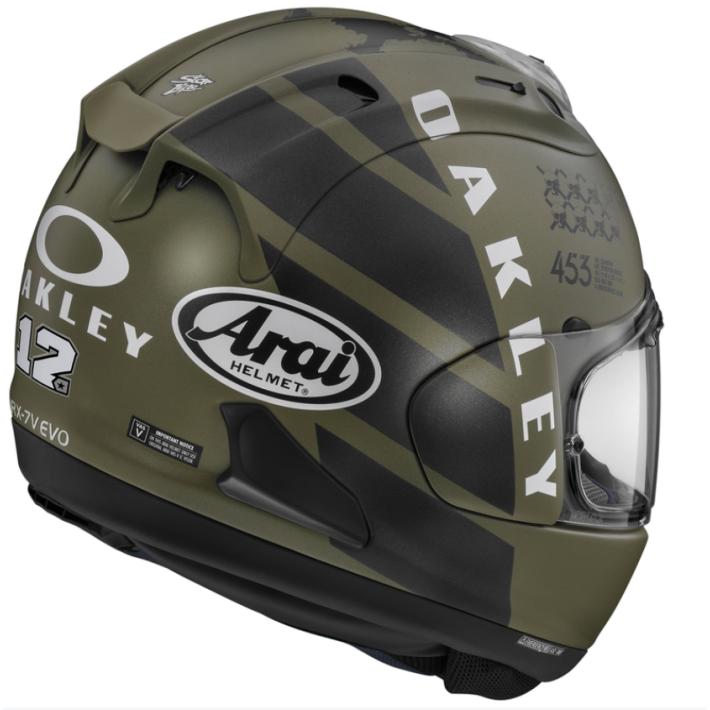 CAPACETE ARAI RX-7V EVO MAVERICK OAKLEY