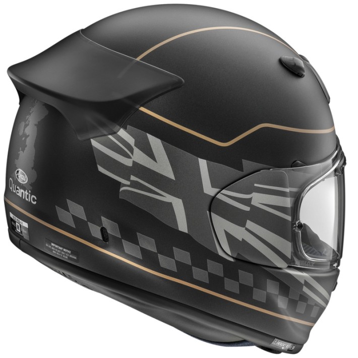 CAPACETE ARAI QUANTIC DARK CITIZEN HELMET BLACK - 177-429