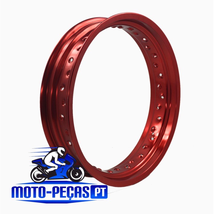 ARO SUPERMOTARD 3.00X17 VERMELHO 36 FUROS