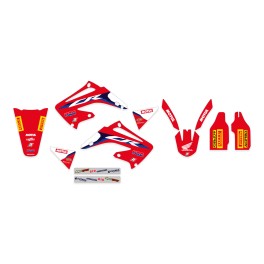 GRAPHIC KIT + SEAT COVER  BLACKBIRD HONDA CR 125 / 250 - 8136R21