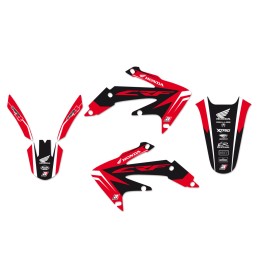 GRAPHIC KIT + SEAT COVER  BLACKBIRD HONDA CRF 450X - 8143N