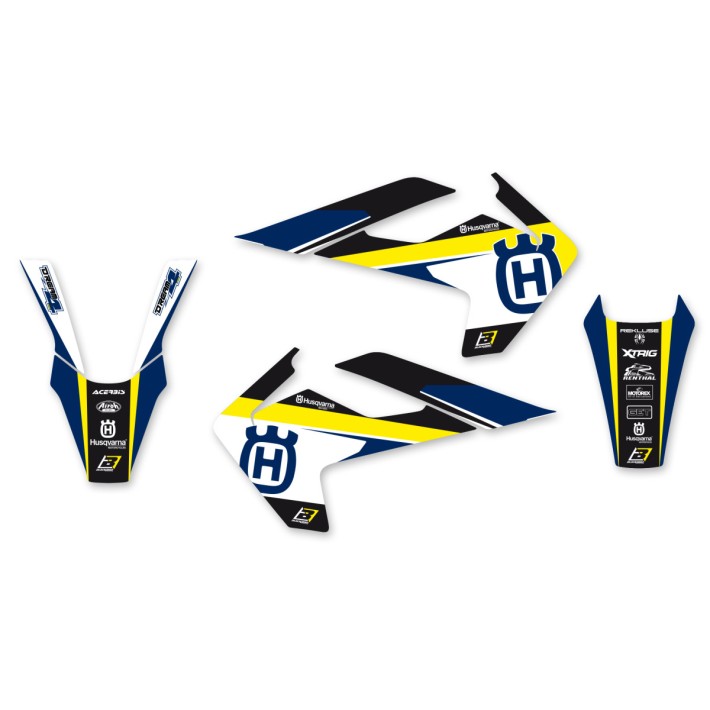 KIT AUTOCOLANTES BLACKBIRD DREAM 4 HUSQVARNA FE/TE/TC