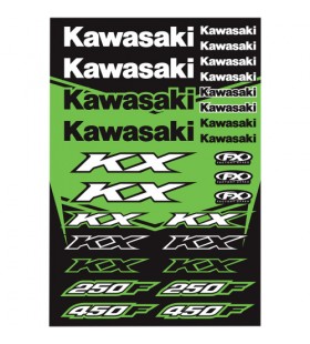 KIT AUTOCOLANTES - KIT GRAFICO KAWASAKI KX 250F 