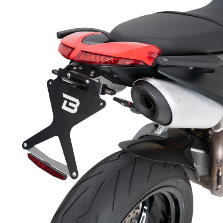 SUPORTE DE MATRICULA BARRACUDA DUCATI HYPERMOTARD 950 - DH9104-20