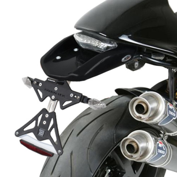 SUPORTE DE MATRICULA BARRACUDA DUCATI MONSTER - DN6104-BN