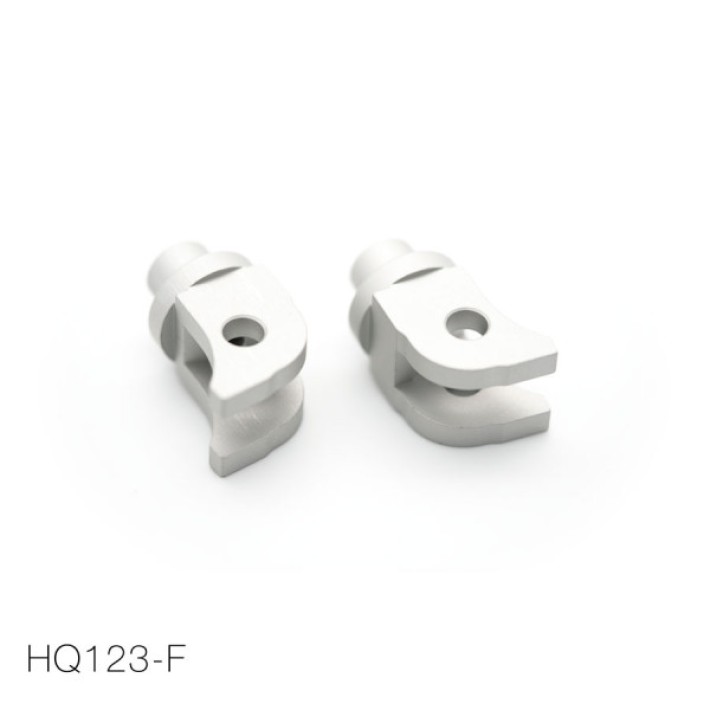 KIT ADAPTADOR POUSA PÉS HUSQVARNA - FRENTE (PAR) BARRACUDA - HQ123-F