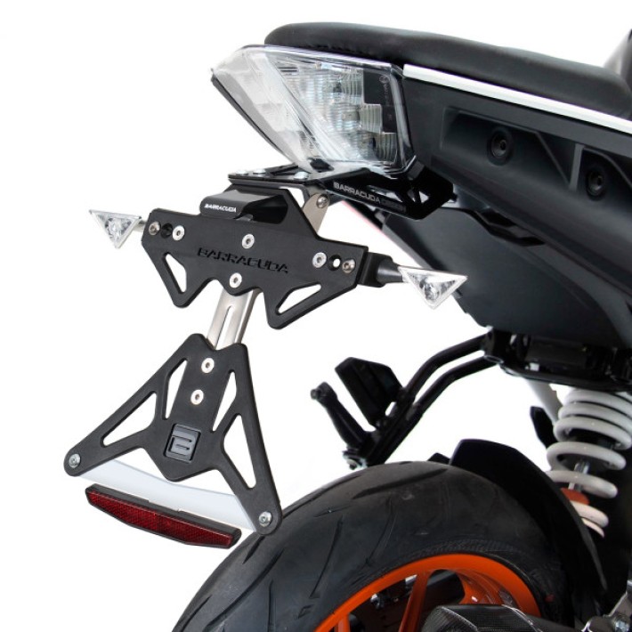 SUPORTE DE MATRICULA BARRACUDA KTM 125 DUKE / 390 DUKE - KTM3104-17