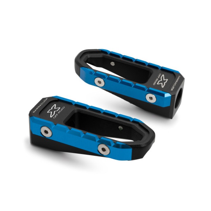 KIT POUSA PÉS X-OFFROAD AZUL (PAR) BARRACUDA - NF123-XU