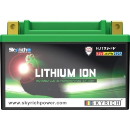 BATERIA DE LITIO SKYRICH LTX9-BS(COM INDICADOR DE CARGA)