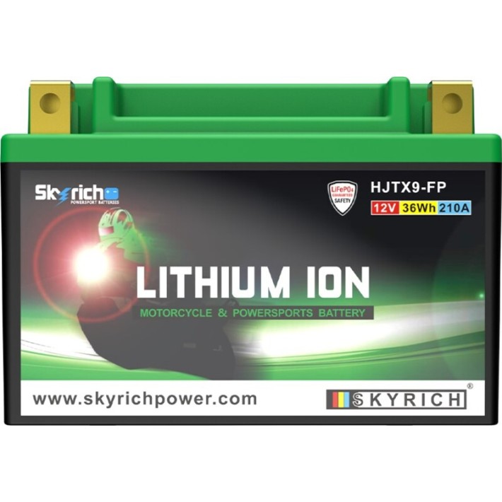 BATERIA DE LITIO SKYRICH LTX9-BS(COM INDICADOR DE CARGA)