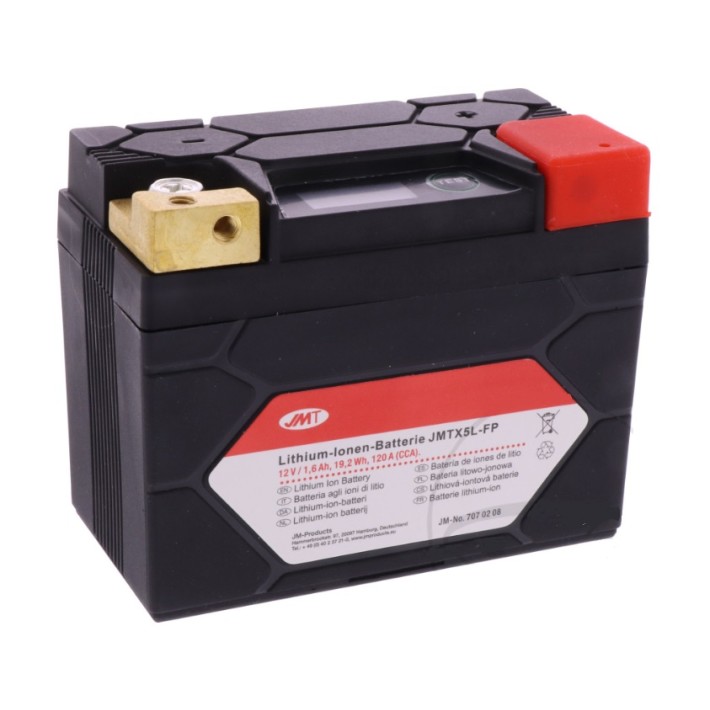 BATERIA JMT LITIO-ION COM INDICADOR JMTX5L-FP