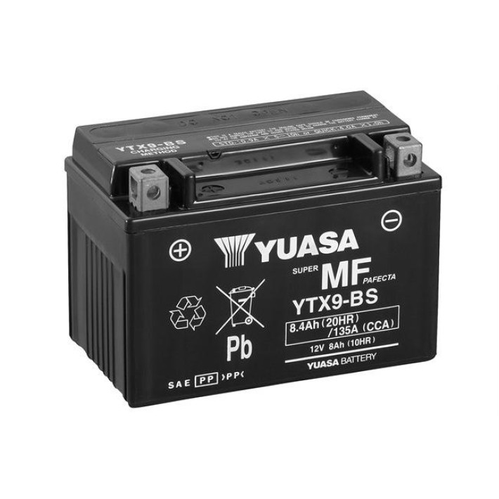 BATERIA YUASA YTX9-BS 