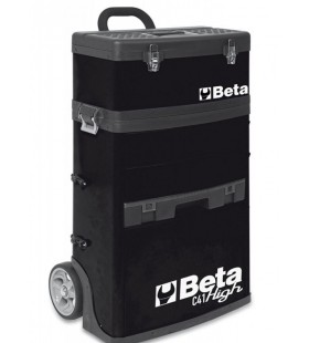  BETA Two Module Tool Trolley RAL9005 Black 51200002
