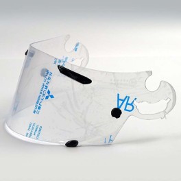 Viseira ARAI SAL 2D, Clara (Modelos: RX-7CORSAIR, VIPER, ASTRO LIGHT, CHASER, AXCESS)