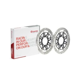 DISCO DE TRAVÃO DIANTEIRO FLUTUANTE REDONDO T-DRIVE BREMBO UPGRADE - 208A98512