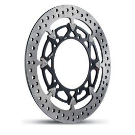 DISCO DE TRAVÃO DIANTEIRO FLUTUANTE REDONDO T-DRIVE BREMBO UPGRADE - 208A98526