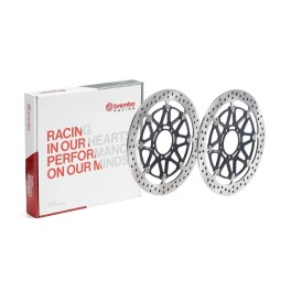 DISCO DE TRAVÃO DIANTEIRO FLUTUANTE REDONDO T-DRIVE BREMBO UPGRADE - 208A98536