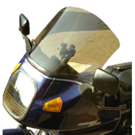 BULLSTER WINDSHIELD CLEAR W R 65 / 80 RT  - BB009STFG