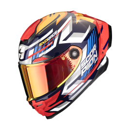 CAPACETE SCORPION APEX EXO-RACE AIR KOBRA ( VISEIRA ESPELHADA INCLUIDA )
