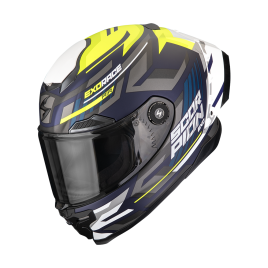 CAPACETE SCORPION APEX EXO-RACE AIR KOBRA ( VISEIRA ESPELHADA INCLUIDA )