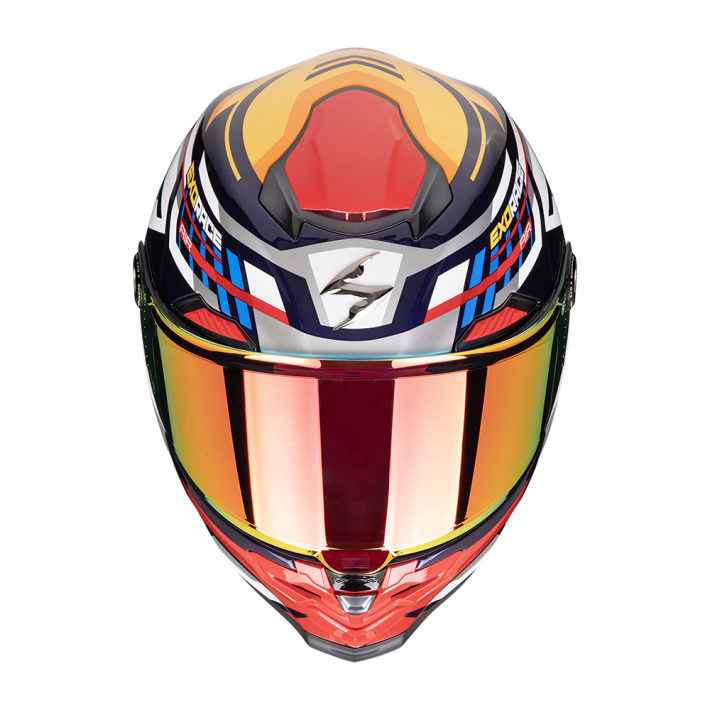 CAPACETE SCORPION APEX EXO-RACE AIR KOBRA ( VISEIRA ESPELHADA INCLUIDA )