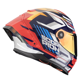 CAPACETE SCORPION APEX EXO-RACE AIR KOBRA ( VISEIRA ESPELHADA INCLUIDA )