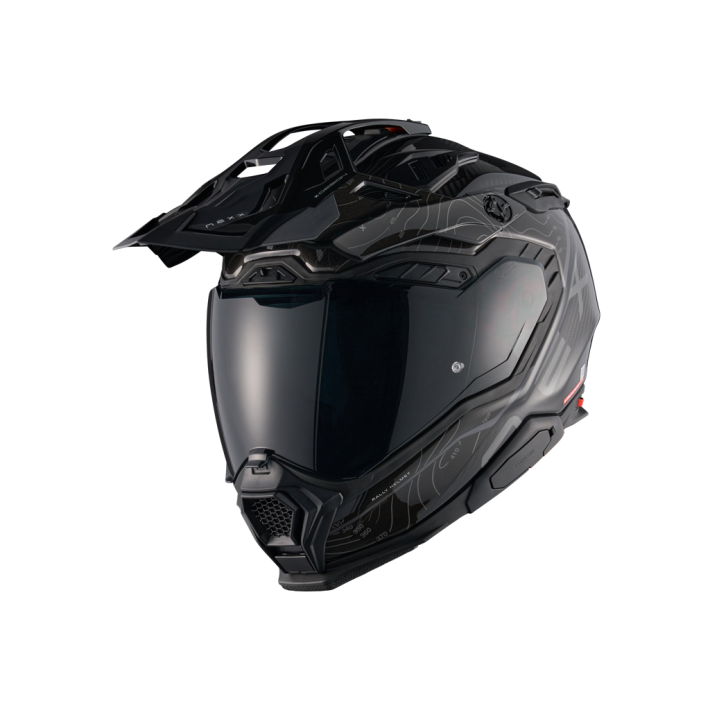 CAPACETE NEXX X.WED3 FURKA PRETO E CINZENTO