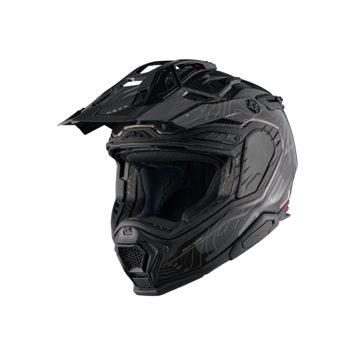 CAPACETE NEXX X.WED3 FURKA PRETO E CINZENTO