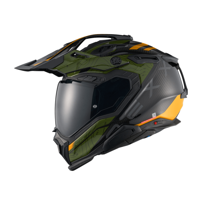 CAPACETE NEXX X.WED3 FURKA VERDE E AMARELO
