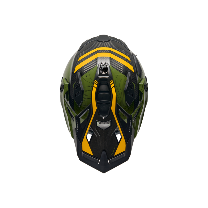 CAPACETE NEXX X.WED3 FURKA VERDE E AMARELO