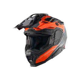 CAPACETE NEXX X.WED3 FURKA LARANJA CINZENTO