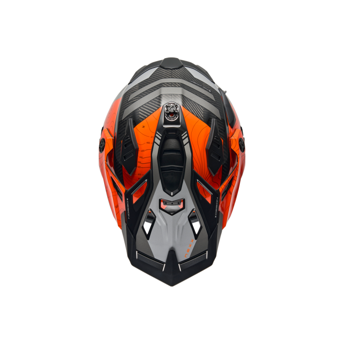 CAPACETE NEXX X.WED3 FURKA LARANJA CINZENTO