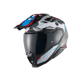 CAPACETE NEXX X.WED3 FURKA VERMELHO E AZUL