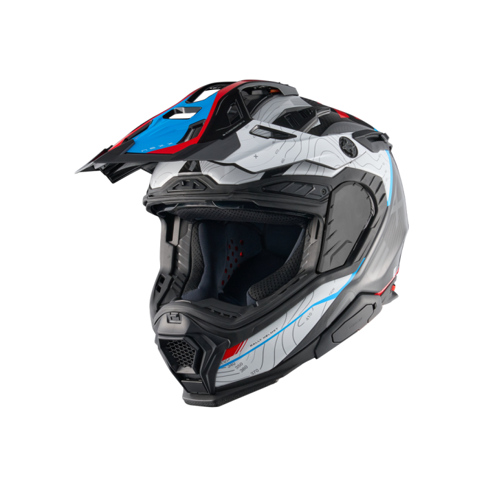 CAPACETE NEXX X.WED3 FURKA VERMELHO E AZUL