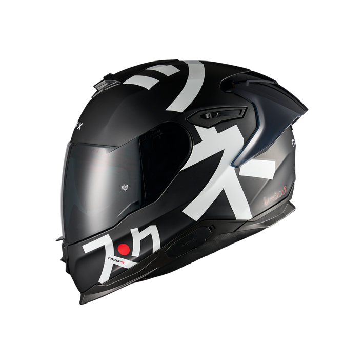 CAPACETE NEXX Y100R NIPPON BLACK ( VISEIRA ESCURA INCLUIDA )