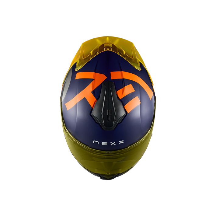 CAPACETE NEXX Y100R NIPPON INDIGO MT ( VISEIRA COLORIDA INCLUIDA )