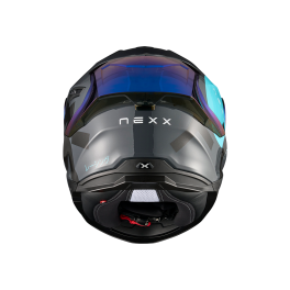 CAPACETE NEXX Y100R NIPPON AZUL ( VISEIRA AZUL ESPELHADA INCLUIDA )